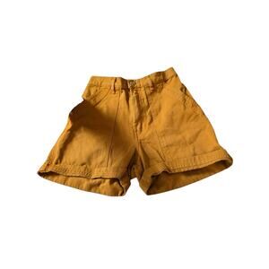 Big bud press orange shorts with pockets, size xs